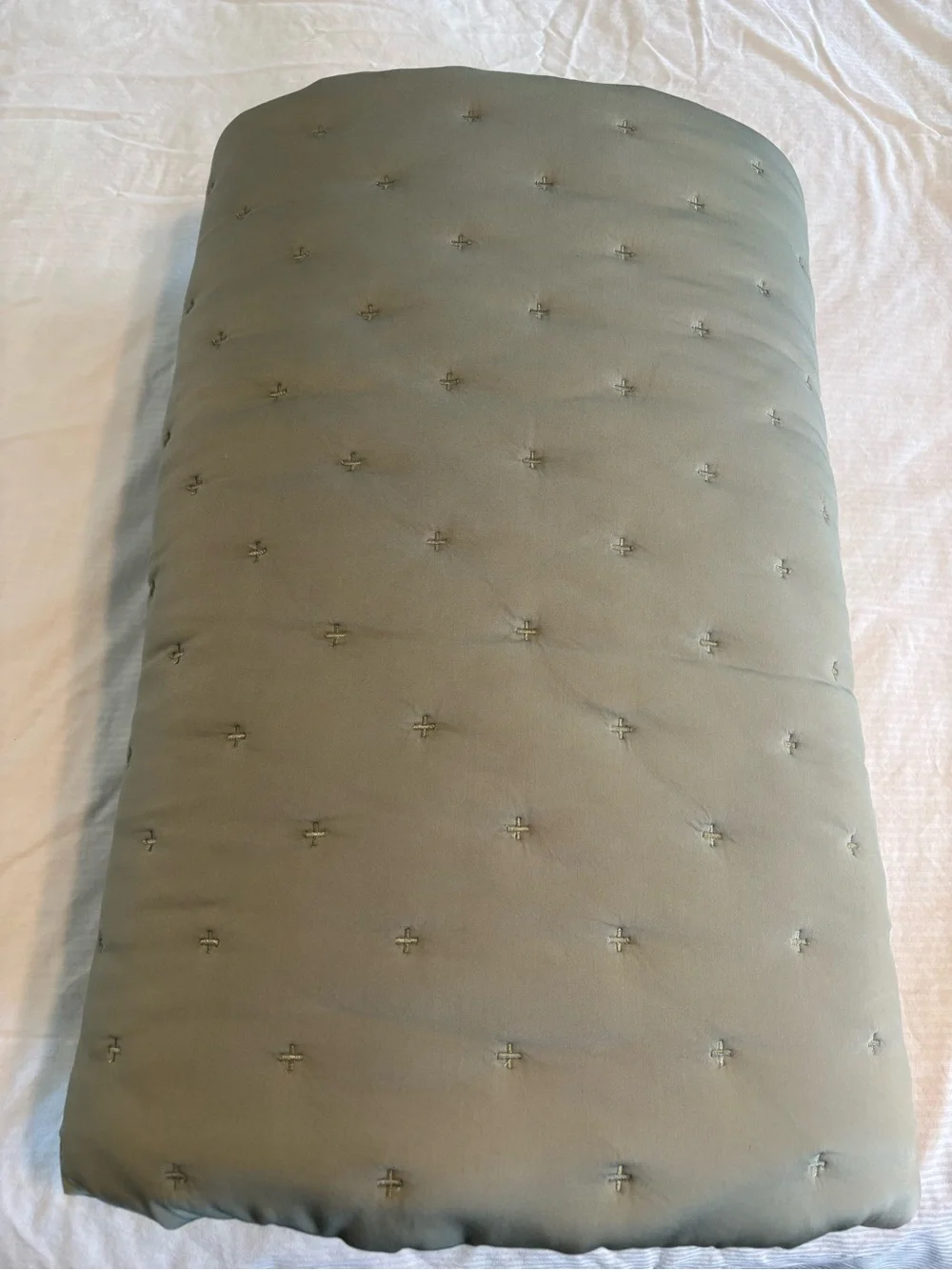 Quince Bamboo Dream Quilt - King/Cali King - Sage - Read Description